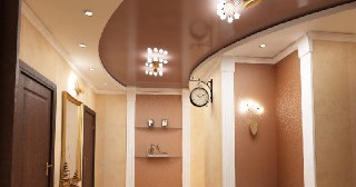 Натяжной потолок в прихожую Сосновый Бор, цена от 5130 руб.