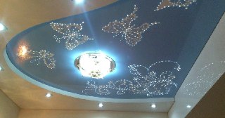 Эксклюзивный потолок Сосновый Бор, цена от 9142 руб.